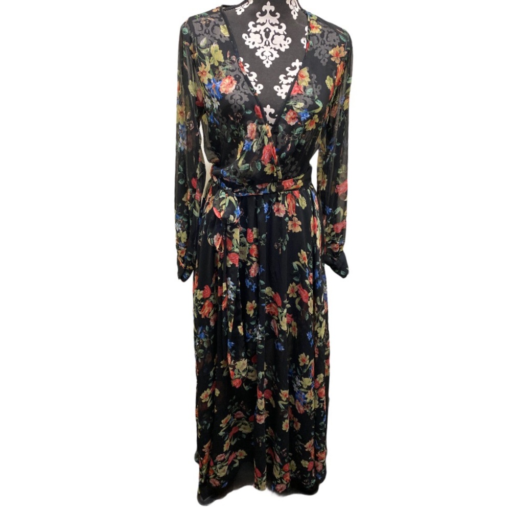 Spy Zone Exchange Floral Praire Dress Size Medium